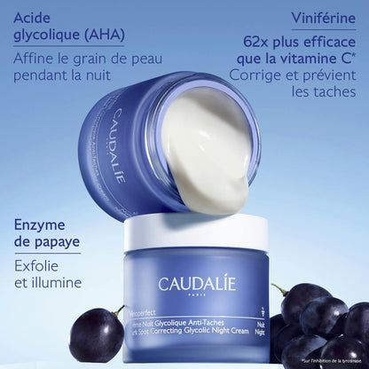 Crème Nuit Anti-Taches à la Viniférine & Acide Glycolique