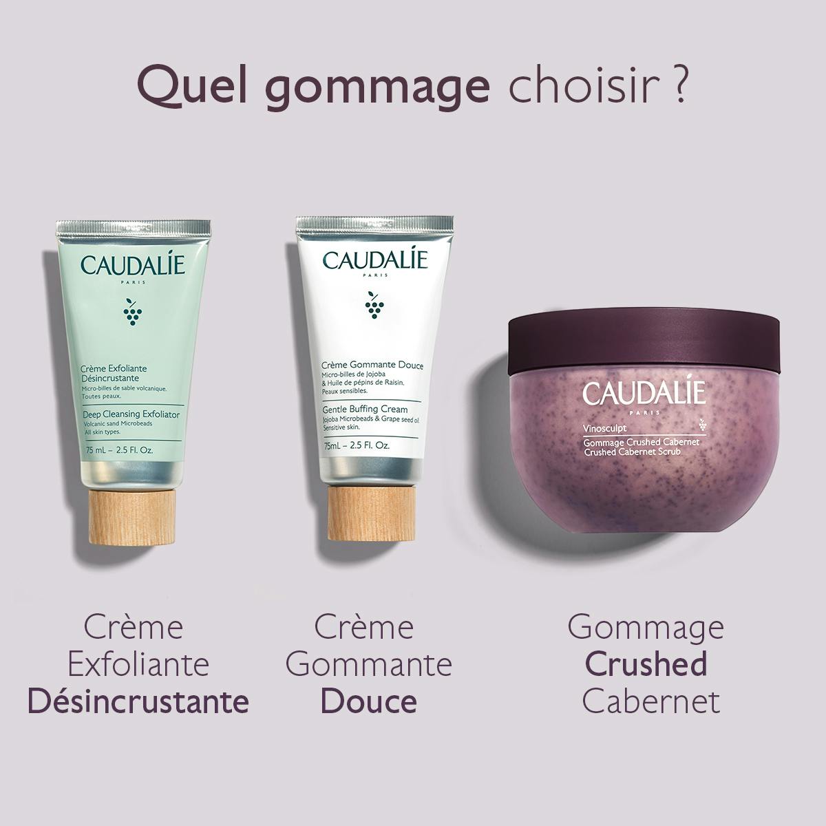 Gommage Crushed Cabernet au Miel