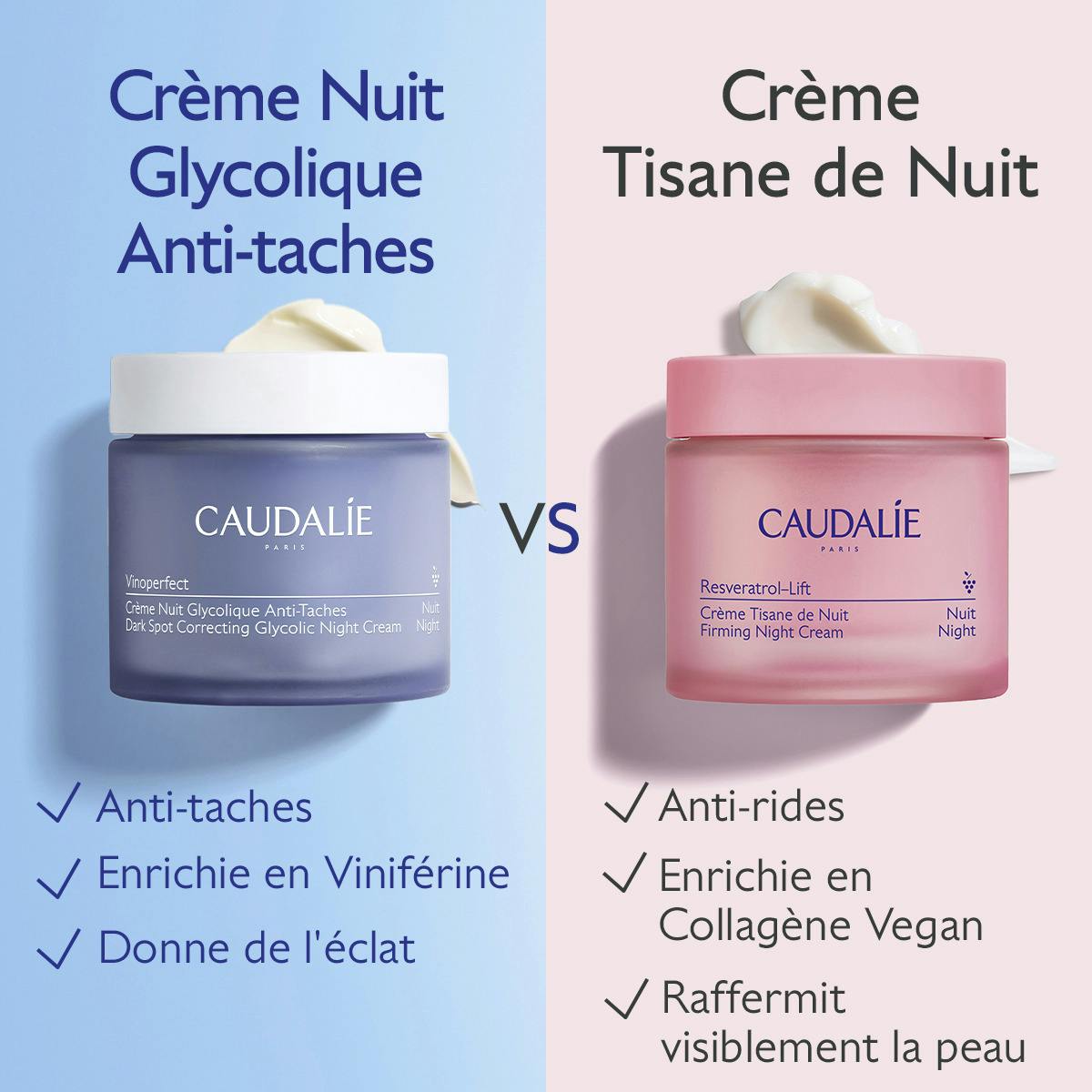 Crème Nuit Anti-Taches à la Viniférine & Acide Glycolique - Recharge