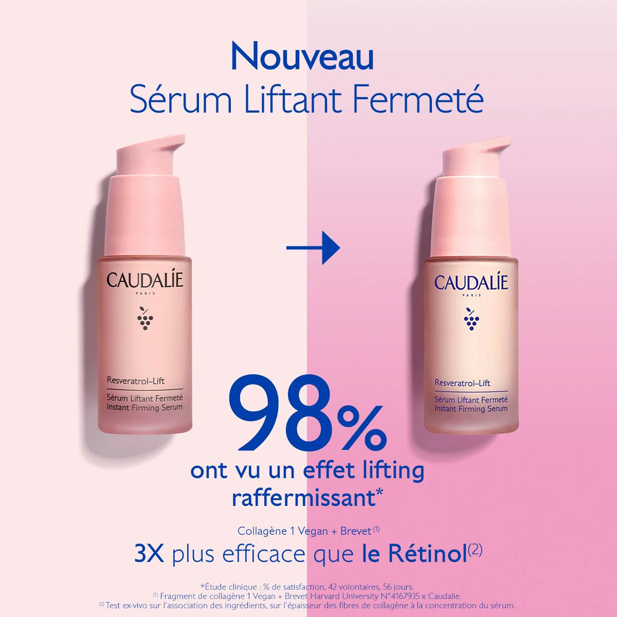 Sérum Liftant Fermeté au Resvératrol, alternative au Rétinol