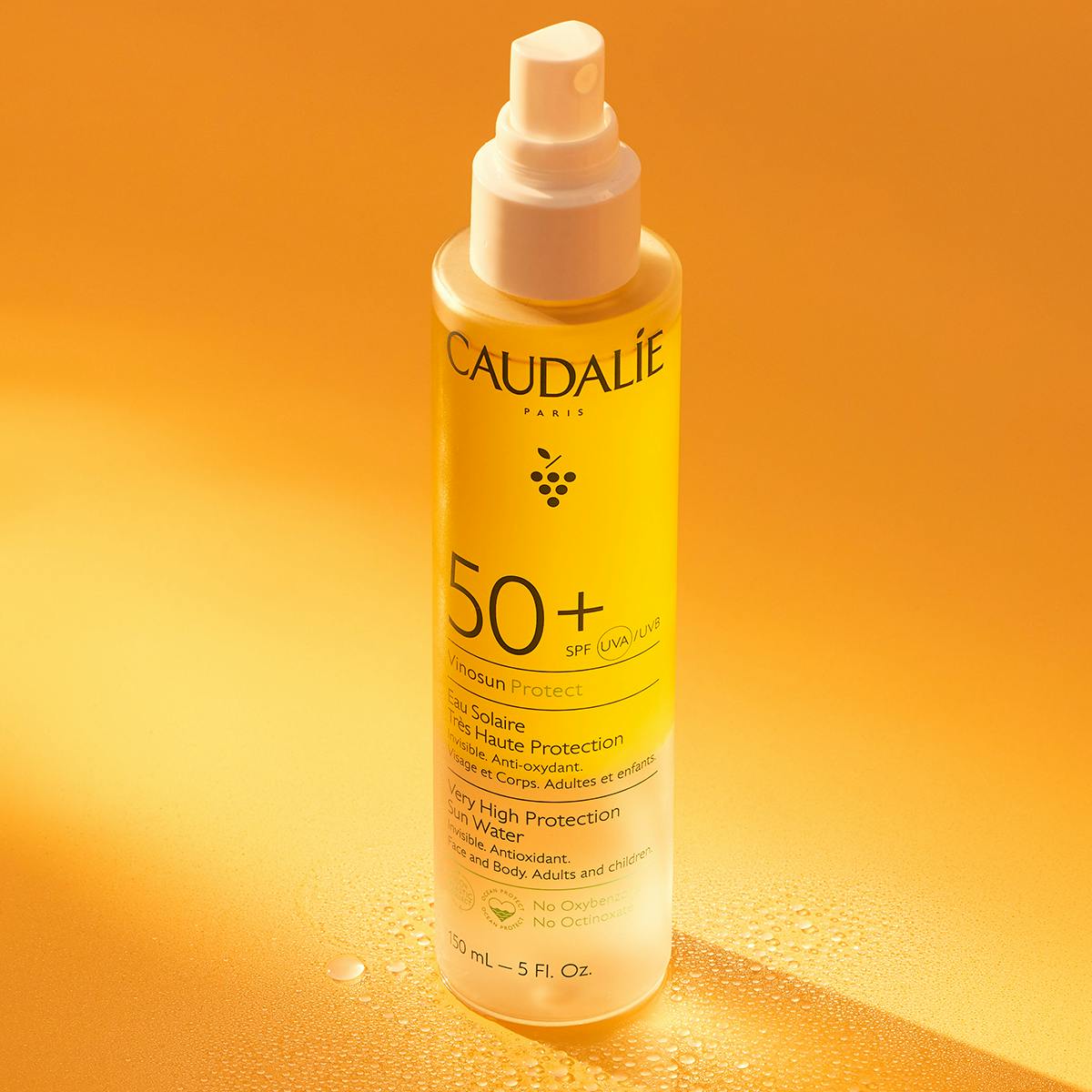 Eau Solaire Très Haute Protection SPF50+